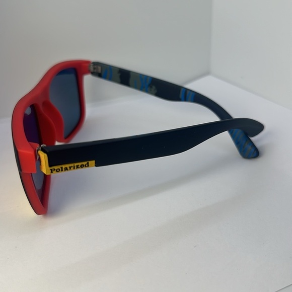 🔥NEW Polarized UV protection Sunglasses-Black & Red SportyStyle-unisex polarized - Picture 11 of 16